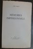 Memoires Impersonnels
. Léon Émery
