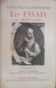 Les essais de Montaigne - Étude et analyse.

. Gustave Lanson : 