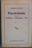 Paralchimie suivi de Architruc - L'hypotèse - Nuit.. Robert Pinget