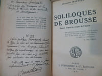 Soliloques de la brousse