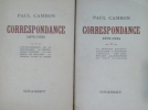  Correspondance 1870-1924, Tomes 1 & 2.
. Paul Cambon :