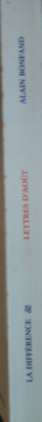 Lettres d'août.