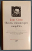 œuvres romanesques complètes, Tome III. Jean Giono

