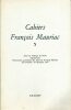 Cahiers François Mauriac numéro 05.. François Mauriac 