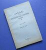  Annales de la faculté des lettres D’Aix.
Tome XXVII - fascicule unique. 