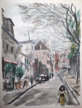 Surprenants visages de Paris, aquarelles de Gaston Barret. Mac Orlan, Pierre - Barret, Gaston (ill.)