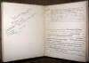 Manuscrit autographe inédit : Madame Thésée (nouvelles), 1888-1889 [suivi de] Impressions modernistes. Maisonneuve, Thomas
