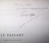 Le Passant, comédie en un acte, en vers [envoi à Henri Steckel]. Coppée, François
