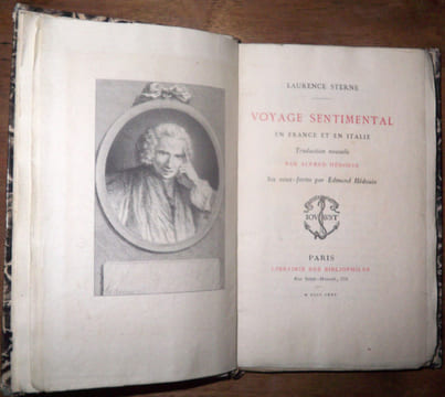 Voyage sentimental en France et en Italie. Traduction nouvelle par Alfred Hédouin. Six eaux-fortes par Edmond Hédouin.. Sterne, Laurence - Hédouin, ...