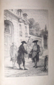Voyage sentimental en France et en Italie. Traduction nouvelle par Alfred Hédouin. Six eaux-fortes par Edmond Hédouin.