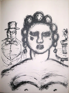 Le Clown égaré. Préface d'André Salmon. Lithographies originales par Armand Nakache