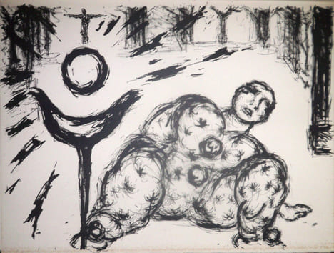 Le Clown égaré. Préface d'André Salmon. Lithographies originales par Armand Nakache. Murail, Gérard - Salmon, André (préf.) - Nakache, Armand (ill.)