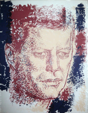 Discours, traduits en français par J. Bloch-Michel, préface de Hervé Alphand, illustrés par Mac' Avoy de lithographies originales. Kennedy, John ...