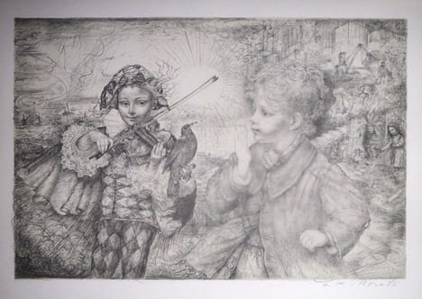 Chansons de Jacques Brel illustrées de vingt-trois lithographies originales par Lucien-Philippe Moretti et Daniel Sciora. Préface de Georges ...