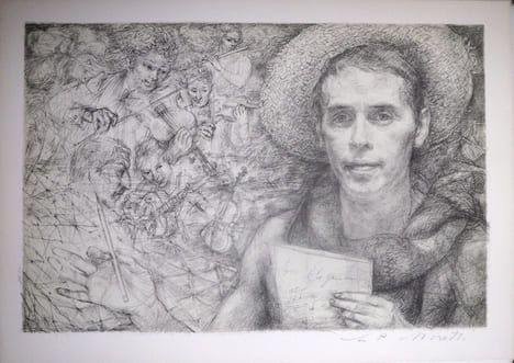 Chansons de Jacques Brel illustrées de vingt-trois lithographies originales par Lucien-Philippe Moretti et Daniel Sciora. Préface de Georges ...
