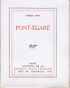 Pont-Egaré. Véry, Pierre