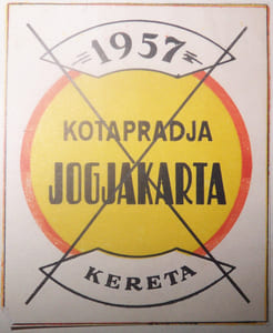 Peraturan-peraturan dan keputusan-keputusan dari kotapradja Jogjakarta. Himpunan lembaran dan tambahan lembaran kotapradja Jogjakarta. 1957