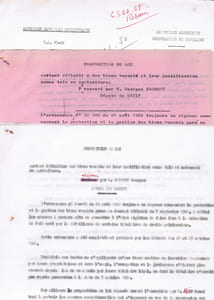 Proposition de loi portant définition des biens vacants et leur qualification comme tels, notamment en agriculture, déposée par M. Gaumont, Georges (P.L. 63-02)