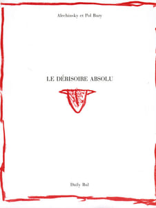 Le Dérisoire absolu