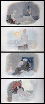 Le Cantique des cantiques. Lithographies originales par Chapelain-Midy. Traduction inédite due à Pierre Mariel.. Chapelain-Midy, Roger (ill.) - ...