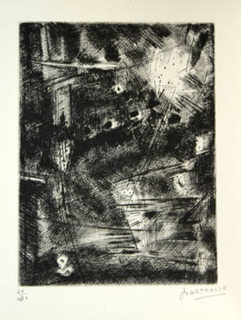 D'une obscure clarté. Illustration de Bertholle.. Lescure, Jean - Bertholle, Jean (ill.)