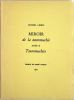 Miroir de la tauromachie précédé de Tauromachies. Dessins de André Masson.. Leiris, Michel - Masson, André (ill.)