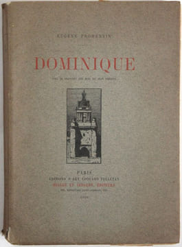 Dominique. Avec 38 gravures sur bois de Jean Perrier.. Fromentin, Eugène - Perrier, Jean (ill.)