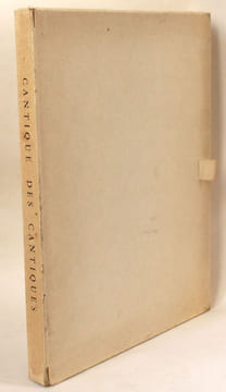 Cantique des cantiques. Avec dix lithographies originales de Ruud Verspyck.. Renan, Ernest (trad.) - Verspyck, Ruud (ill.)