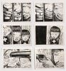 Cinta yang meledak ("Amour explosif") : série de 3 paires de gravures sur bois. Tirage unique.. Edition originale Ign Ade (Yogyakarta, 1983)