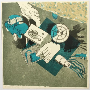 Royal Garden Blues. Lithographies de Bertholo, Klasen, Rancillac, Télémaque, Voss.. Lévêque, Jean-Jacques - Bertholo, René ; Klasen, Peter ; ...