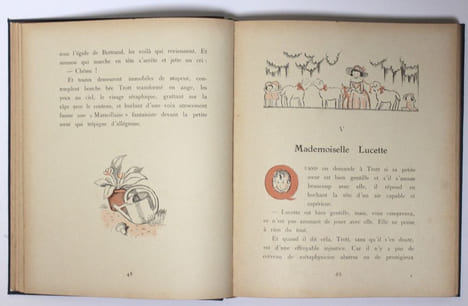 La Petite soeur de Trott. Illustrations de Louise Le Vavasseur.. Lichtenberger, André - Le Vavasseur, Louise