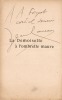 Envoi autographe signé de Jean Rameau sur le faux-titre de La Demoiselle à l'ombrelle mauve (Paul Ollendorff, 1897). Rameau, Jean [pseudonyme de ...