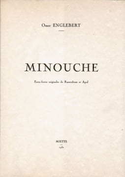 Minouche. Eaux-fortes originales de Rassenfosse et Apol.. Englebert, Omer - Rassenfosse, Armand (ill.) ; Apol (ill.)
