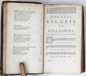Nouveau recueil de chansons choisies. Seconde édition. [Tomes II et III]
