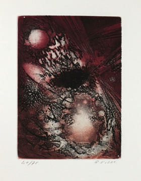 Poèmes. Cinq gravures originales de G. Visat.. Arrabal, Fernando - Visat, Georges (ill.)