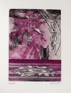 Poèmes. Cinq gravures originales de G. Visat.