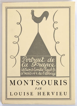 Montsouris. Frontispice de Louise Hervieu.. Hervieu, Louise