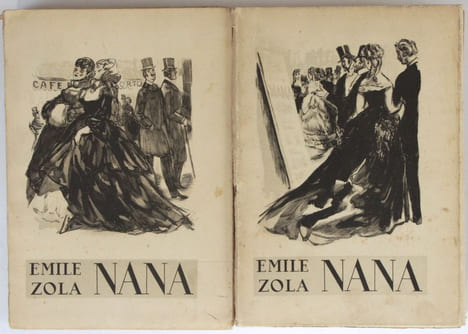 Nana. Illustrations de Berthommé Saint-André.. Zola, Emile - Berthommé Saint-André, Louis-André (ill.)
