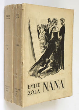 Nana. Illustrations de Berthommé Saint-André.. Zola, Emile - Berthommé Saint-André, Louis-André (ill.)