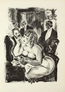Nana. Illustrations de Berthommé Saint-André.. Zola, Emile - Berthommé Saint-André, Louis-André (ill.)
