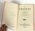 Les Absents. Opéra comique en un acte. Paroles de M. Alphonse Daudet. Musique de M. Ferdinand Poise.. Edition originale Daudet, Alphonse