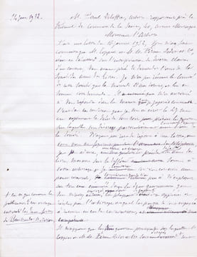 Arbitrage André-Charles Coppier contre Firmin Didot à propos de "Eaux-fortes authentiques de Rembrandt" publié en 1929. Pièces autographes et ...