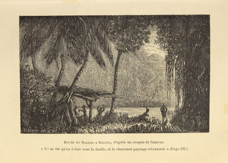 Voyage au pays des éléphants. Illustrations de E. Yon. Jacolliot, Louis
