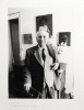 Portrait photographique de Francis Ponge par Bruno de Monès (tirage vintage signé). [Ponge, Francis (1899-1988)] - Monès, Bruno de (né en 1951)