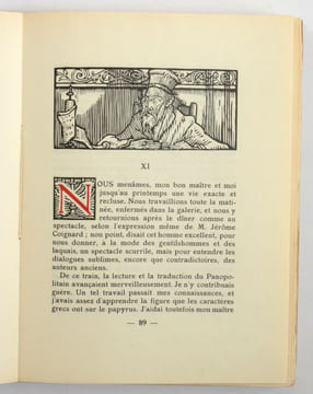 La Rotisserie de la reine Pédauque. Bois gravés par [Louis] Jou.. France, Anatole - Jou, Louis (ill.)