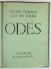 Odes. Durant, Gilles - Tours, Guy de