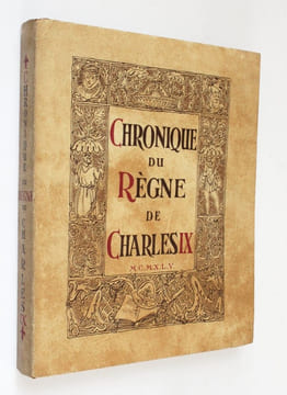 Chronique du règne de Charles IX. Lithographies originales de Jacques Lechantre.. Mérimée, Prosper - Lechantre, Jacques (ill.)