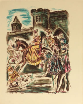 Chronique du règne de Charles IX. Lithographies originales de Jacques Lechantre.. Mérimée, Prosper - Lechantre, Jacques (ill.)
