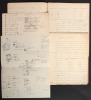 [Manuscrits autographes inédits] Grammaire Irlemande (langue imaginaire). Pichon, Edouard (1890-1940, médecin, psychanalyste et grammairien français)
