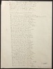 Poème autographe (signé "Bily") : "Une foire aux néologismes". Codet, Henri (1889-1939, psychiatre et psychanalyste français)